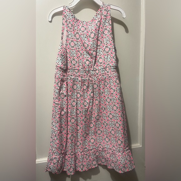 Girls geometric design dress - Picture 2 of 6